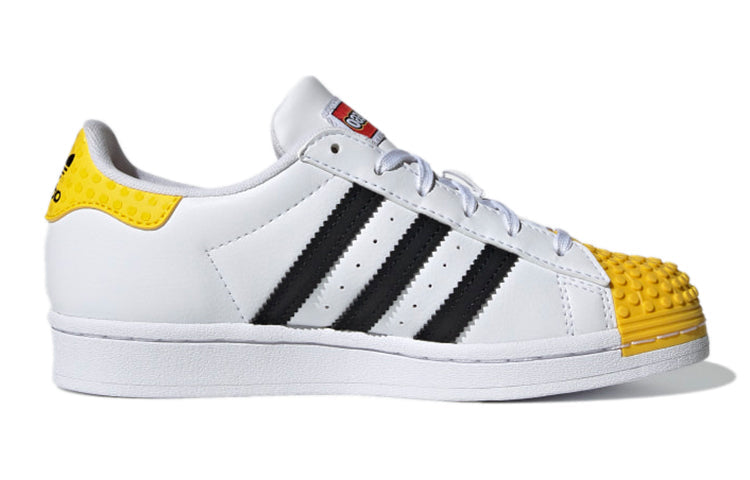 (WMNS) adidas LEGO x Superstar J 'White Eqt Yellow' H03958