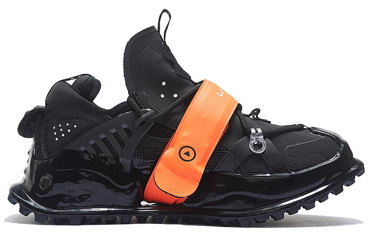(WMNS) Li-Ning Titan Halo 'Black Orange' AZGS102-1
