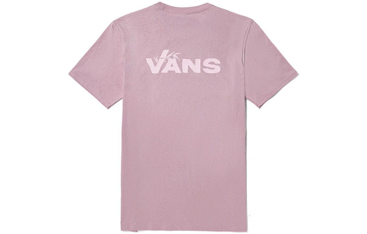 (WMNS) Vans Panda Logo T-shirt 'Pink Mauve' VN000FREBLT