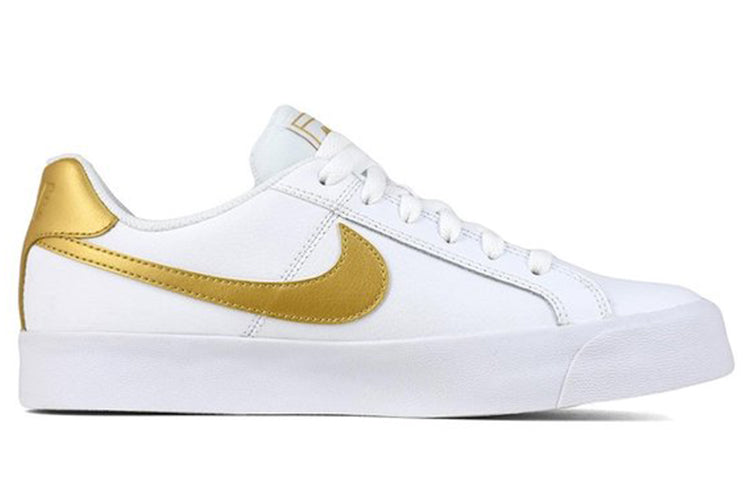 (WMNS) Nike Court Royale AC White/Gold AO2810-109