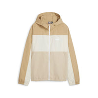 (WMNS) PUMA Oversized Windbreaker Jacket 'Beige' 675372-83