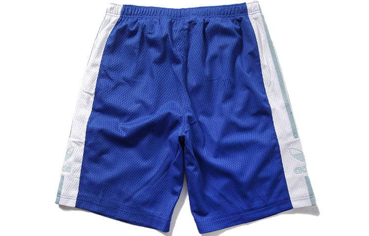 Men's adidas originals Mesh Retro Sports Blue Shorts DV3185