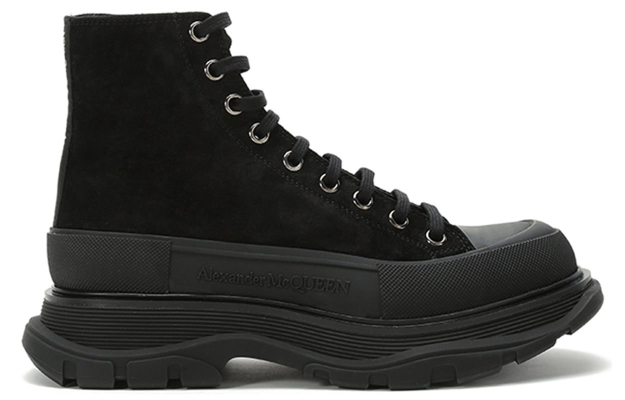 Alexander McQueen Tread Slick Boot 'Triple Black' 627206WHBGU1081