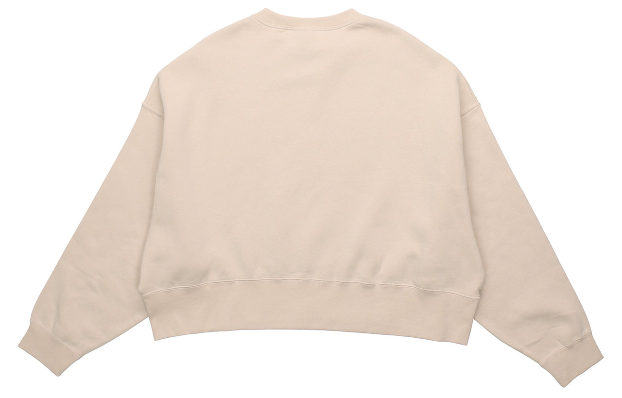 (WMNS) Nike Sportswear Essential Fleece Crew 'Beige' CK0168-140