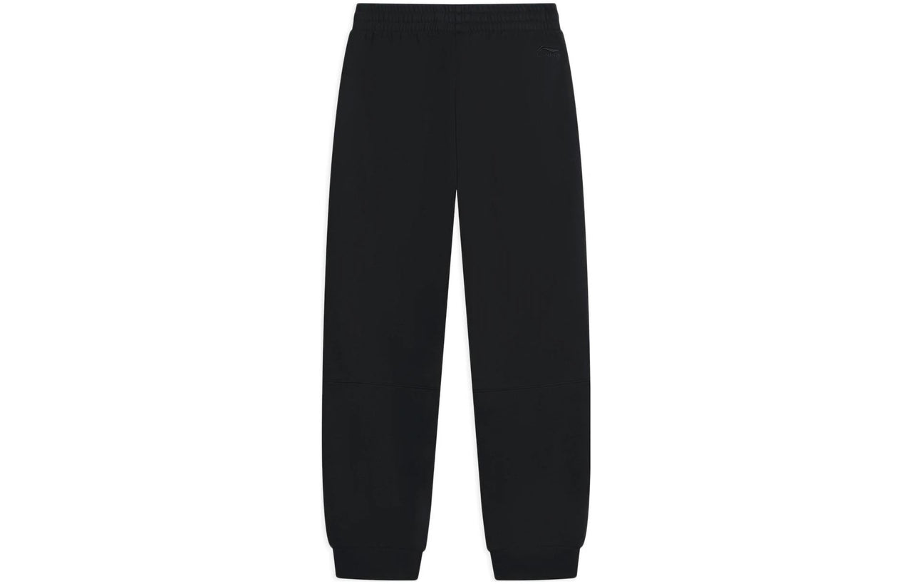 Li-Ning Embroidery Logo Joggers Sweatpants 'Black' AKLSB19-1