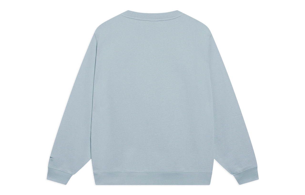 Li-Ning Chinese Color Label Logo Sweatshirt 'Blue' AWDT073-7