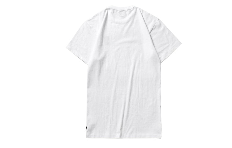Vans Men's x Jim Goldberg Small Silhouette Embroidery Short Sleeve White VN0A4RT9WHT
