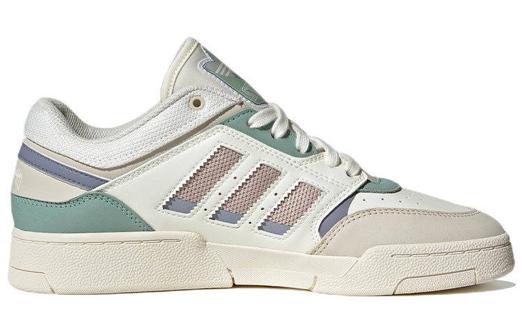 (WMNS) adidas originals Drop Step Low 'White Green Purple' IE1834