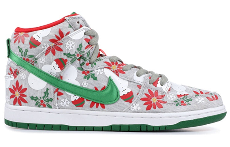 Nike x Concepts SB Dunk High Premium 'Ugly Christmas Sweater' 635525-036