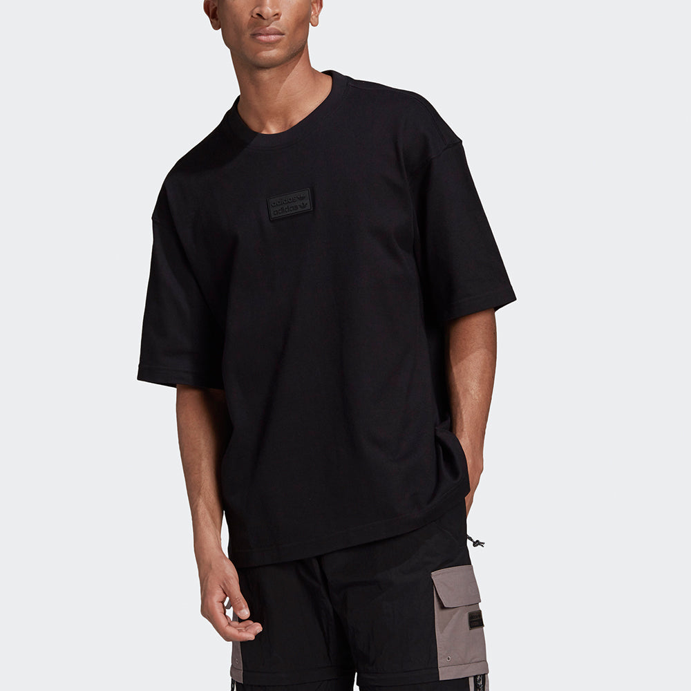 adidas originals Ovsd Silicon Badge Tee For Men Black GN3309