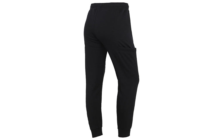 (WMNS) Nike Air Logo Printing Big Pocket Bundle Feet Sports Pants/Trousers/Joggers Black CZ8627-010