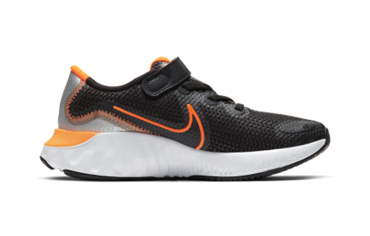 (PS) Nike Renew Run 'Black White Orange' CT1436-001