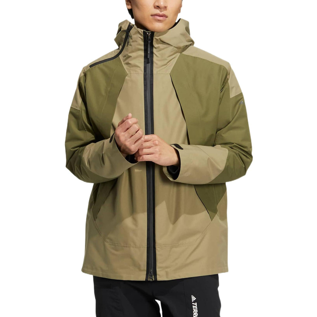 adidas Dissembly Inner Zipper Jacket 'Olive' HN2014