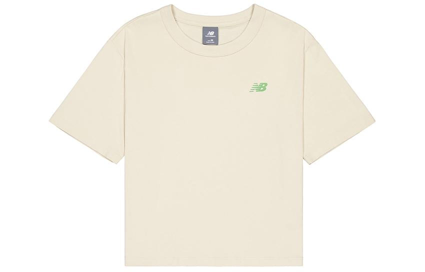 (WMNS) New Balance Fruit Graphic T-shirt 'Beige' AWT41335-BE