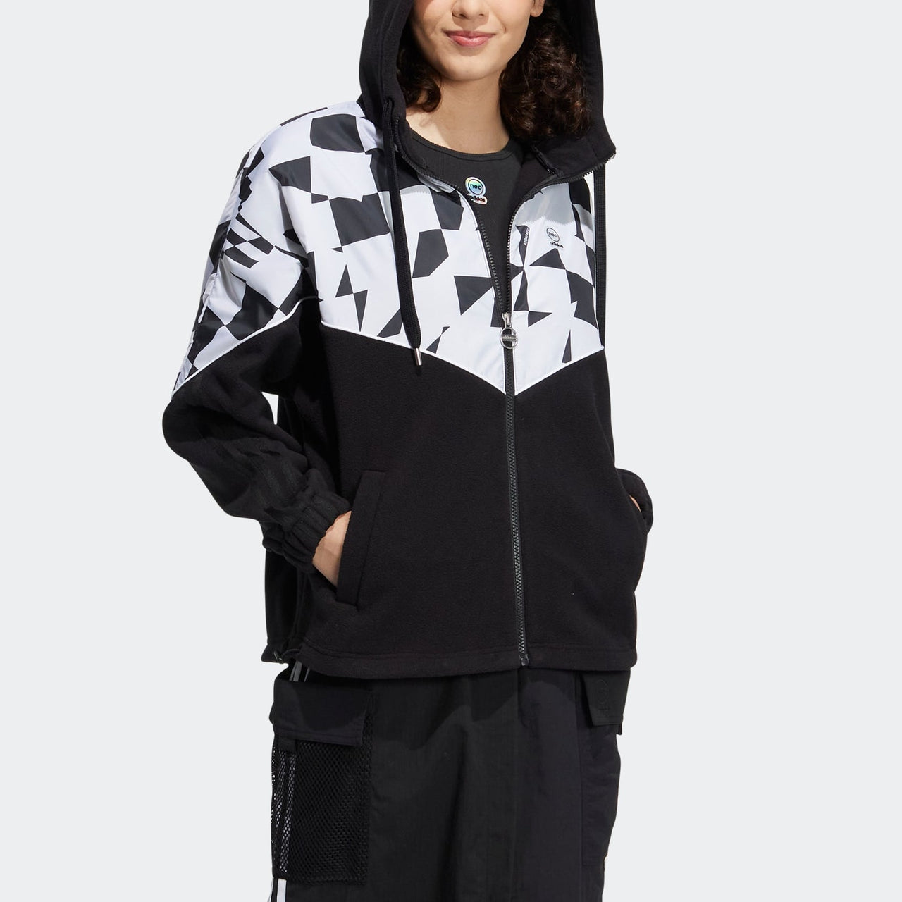 (WMNS) adidas Originals Jackets 'Black' HZ2418