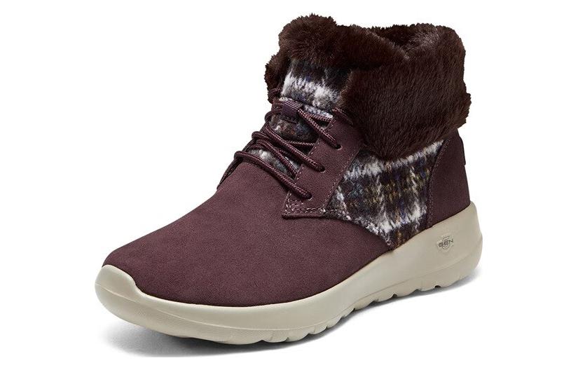 (WMNS) Skechers On The Go Joy Boots 'Burgundy' 144120-BUGR