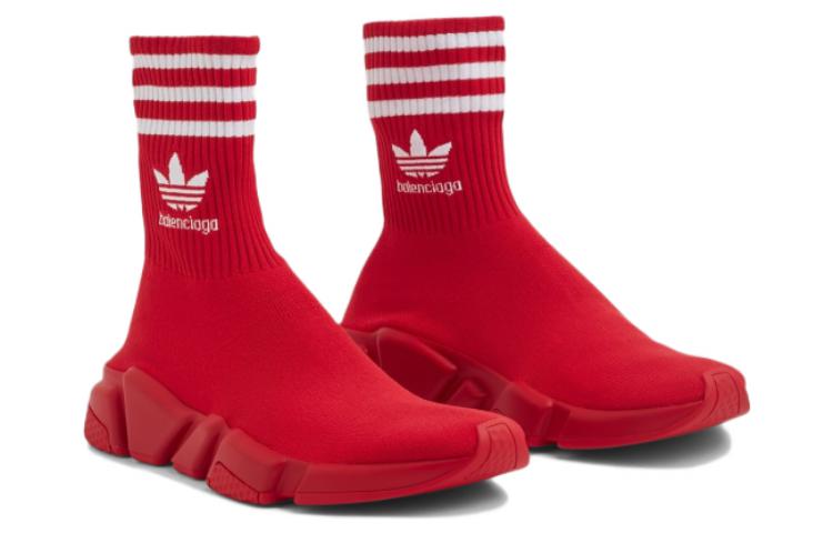 (WMNS) Balenciaga x adidas originals Speed 1.0 Sneakers 'Red' 717589WBDV16090