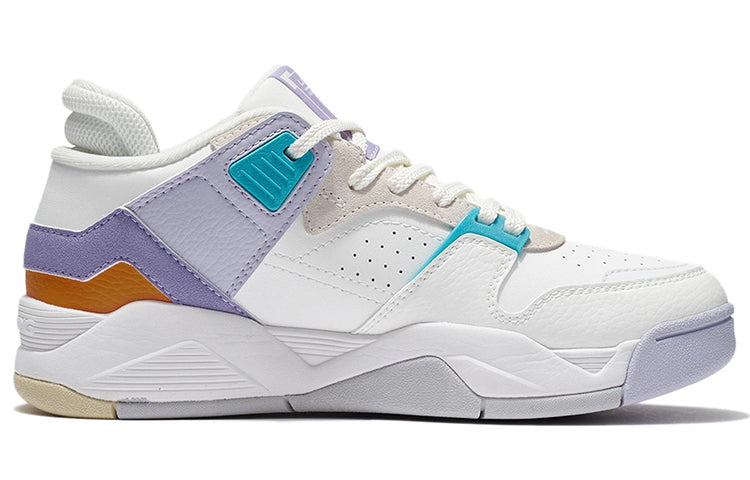 (WMNS) Li-Ning Retro Basketball Shoes 'White Multi' AGBS032-1