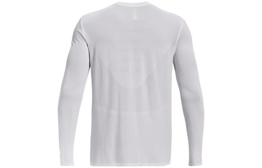 Under Armour Seamless Stride Long Sleeve 'White' 1375693-100