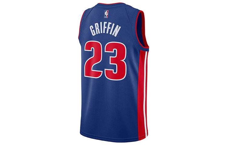 Nike NBA Basketball Vest SW Fan Edition Detroit Pistons 23 Away SW Fan Edition Away Blue Swblue 864473-402