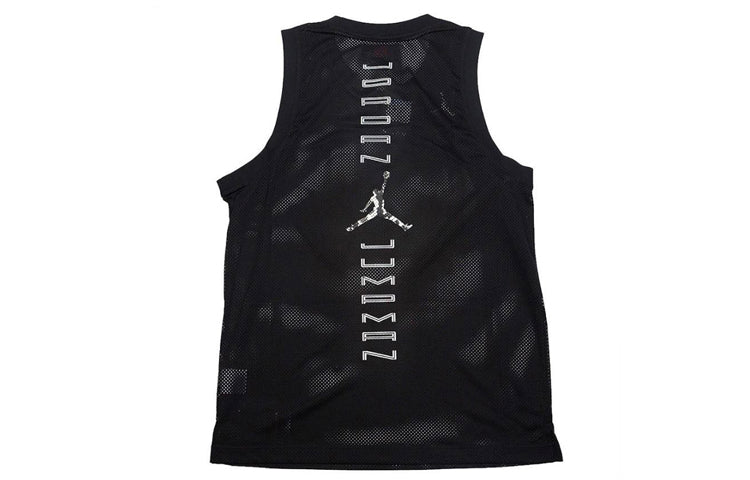 Air Jordan 11 Snakeskin snake pattern Mesh Jersey Black CI0305-010