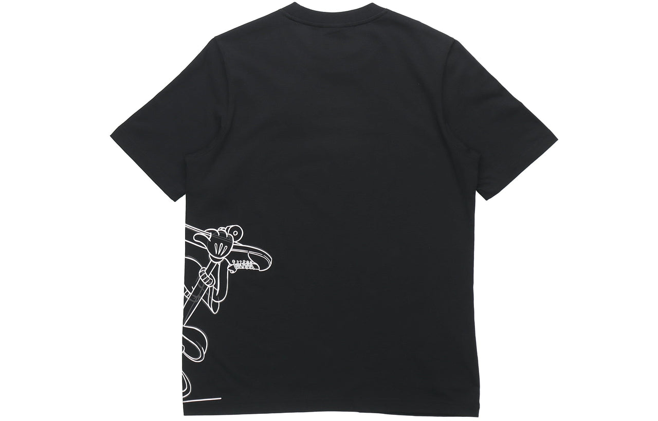 adidas originals x Crossover Disney Goofy Tee Side Large Printing Short Sleeve Black GD6029