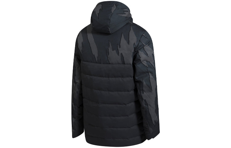 adidas Real Ssp Dw Jkt Real Madrid Stay Warm hooded down Jacket Black GD4258