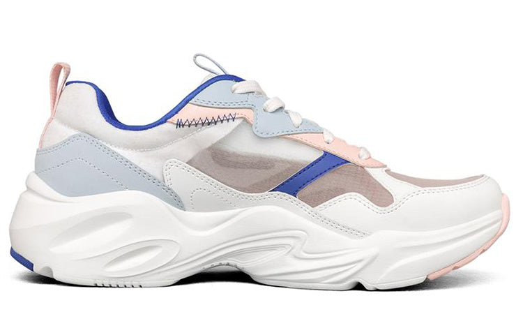 (WMNS) Skechers Stamina Airy Low Top Running Shoes White/Multi 896003-WMLT