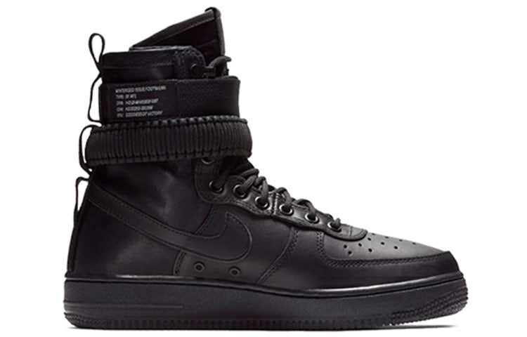 (WMNS) Nike SF Air Force 1 High 'Triple Black' 857872-005