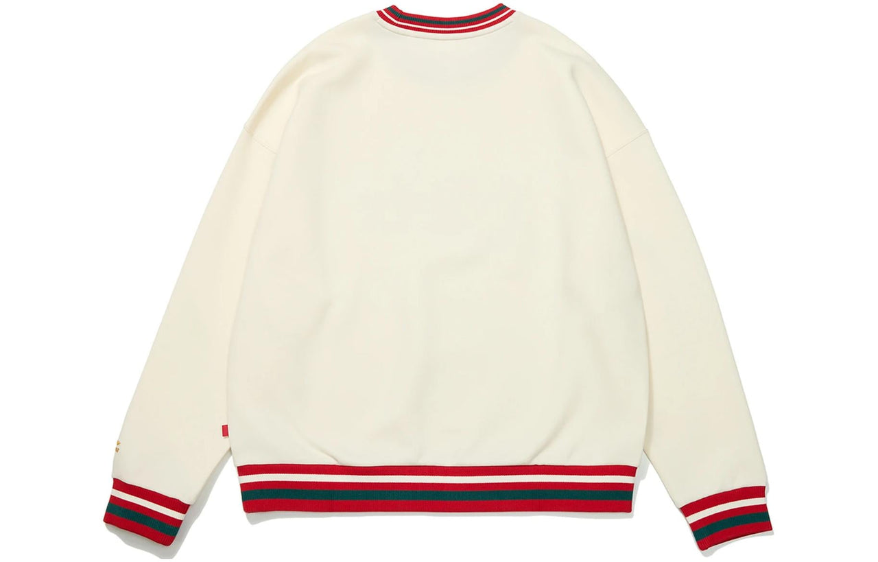 (WMNS) Li-Ning Rijindoujin Cartoon Graphic Sweatshirt 'Beige' AWDT074-6