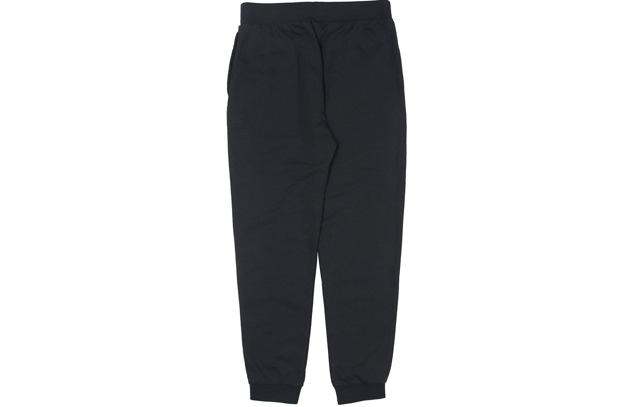 Men's adidas neo Ce Logo Tp Athletics Printing Knit Bundle Feet Sports Pants/Trousers/Joggers Autumn Black H14182