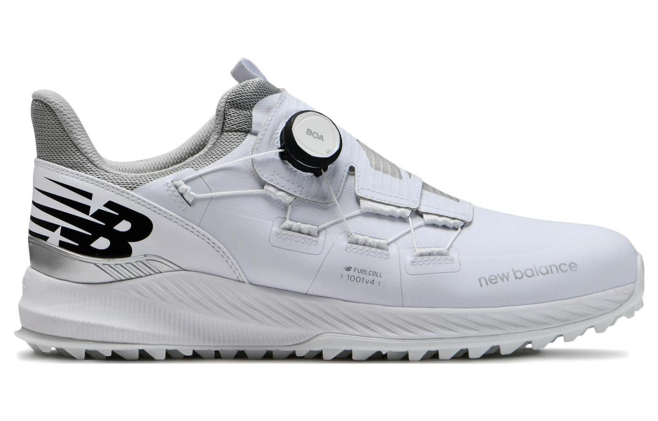 New Balance FuelCell 1001 BOA Golf Shoes 'White Silver Black' UGH1001W