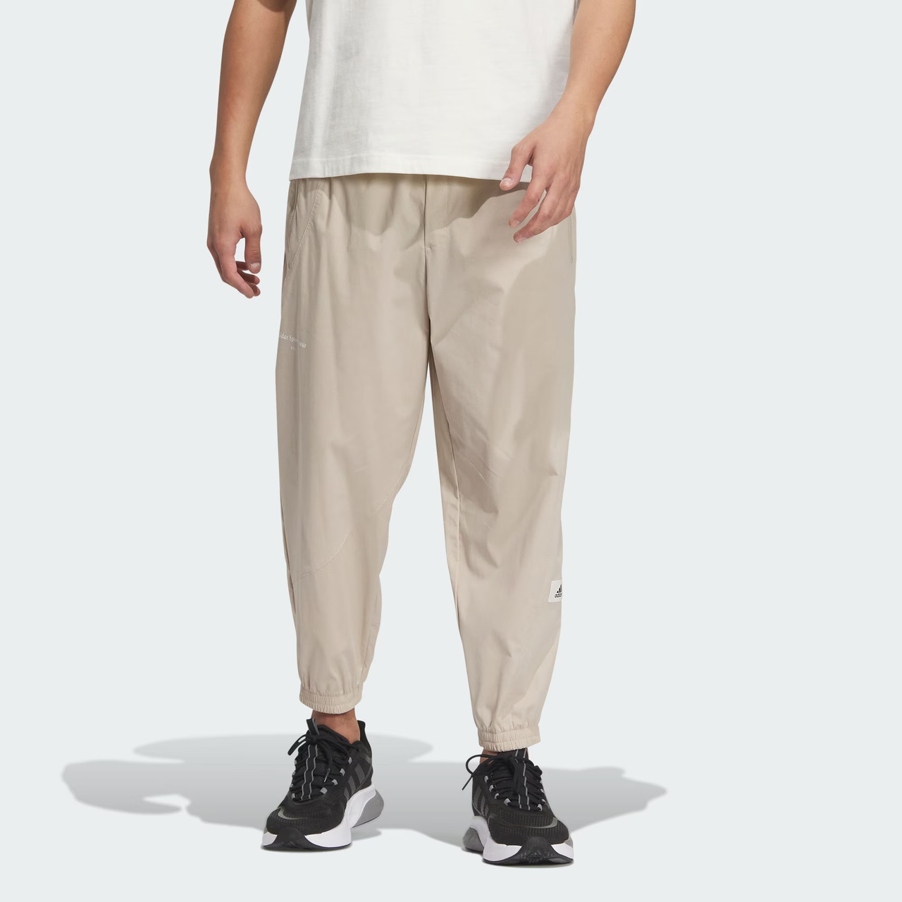 adidas Sportswear Woven Pants 'Beige' IP4955