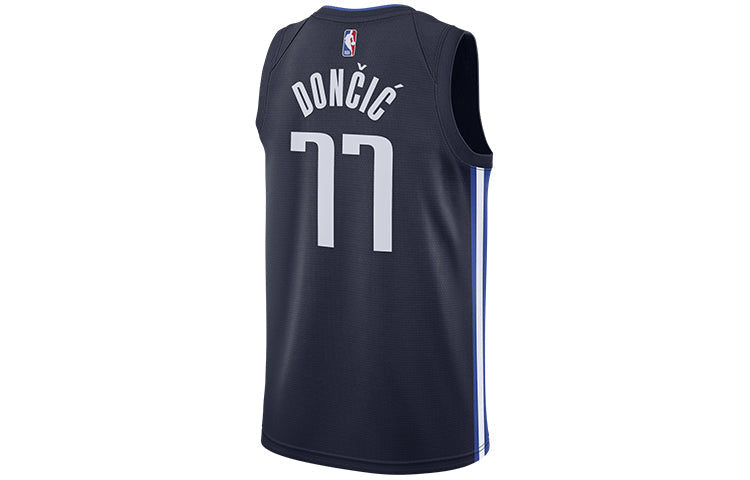 Nike NBA Swingman Jersey limited SW Fan Edition 2019-2020 Season Dallas Mavericks Basketball Vest Blue AT9797-422