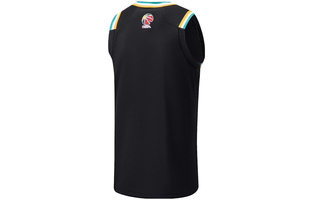 Li-Ning CBA Zhejiang Lions Basketball Jersey 'Black' AAYT899-1