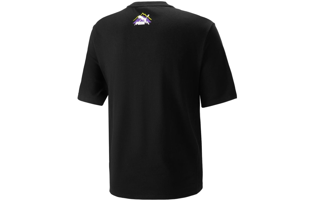 PUMA Camping Sportswear Mountain Tee 'Black' 537390-01