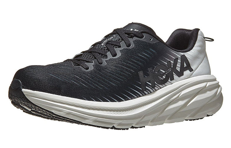 HOKA ONE ONE Rincon 3 2E Wide 'Black White' 1121370-BWHT