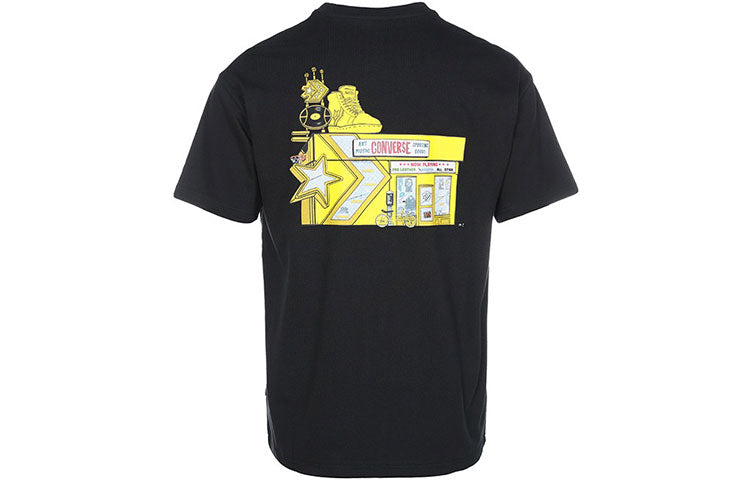 Converse Sneaker Store T-Shirt 'Black' 10023258-A02
