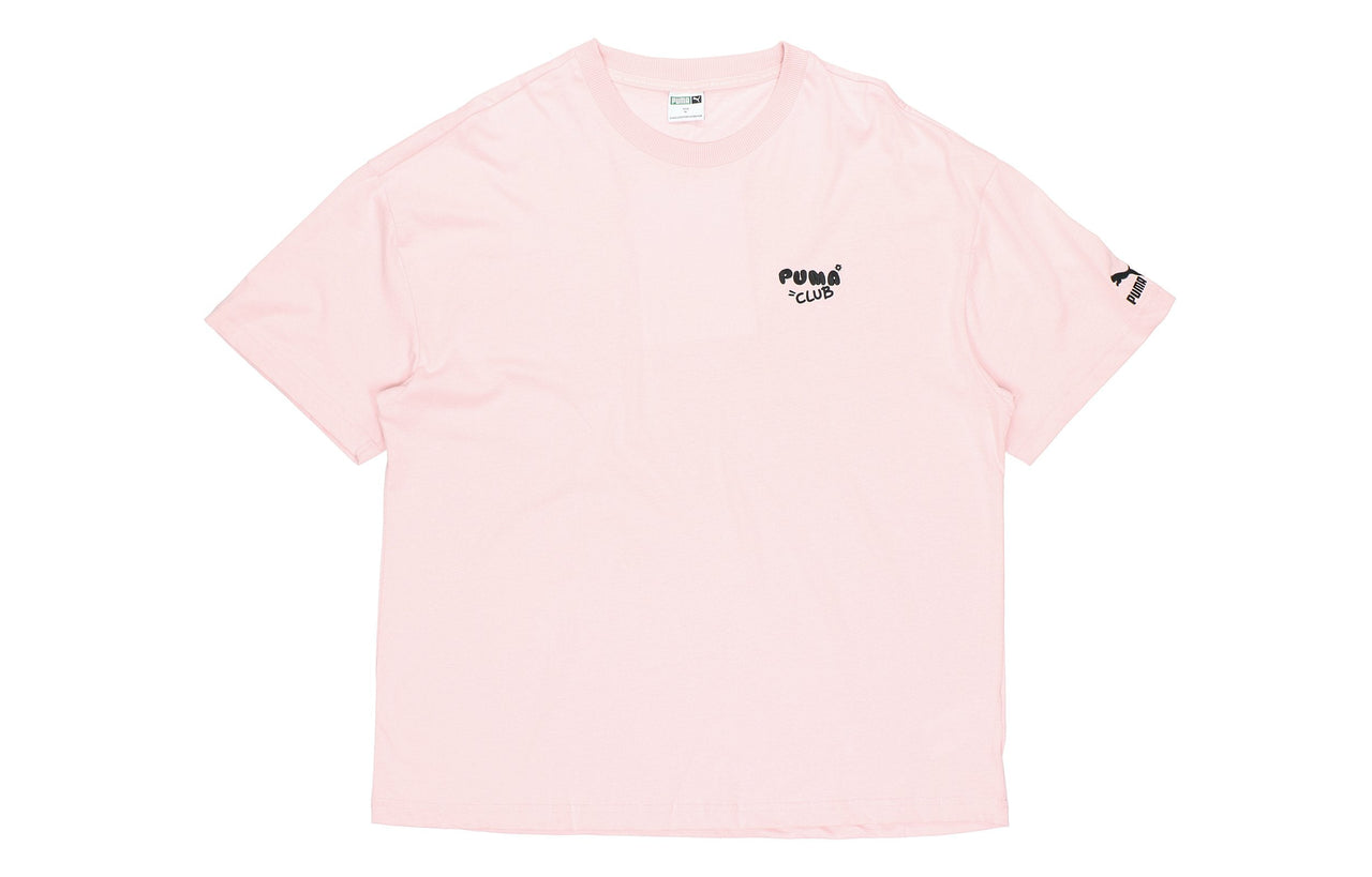PUMA Men's Club Oversize SS Tee Sports Pink 533104-36