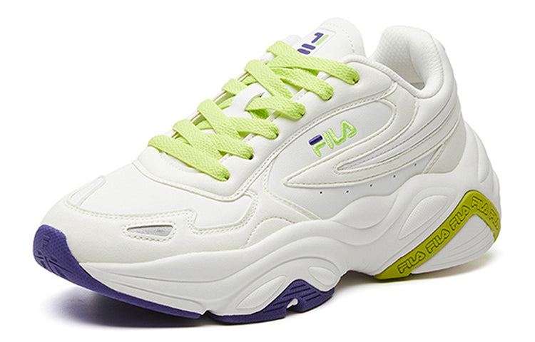 (WMNS) FILA Morden Chic-FMC 'White Yellow' F12W111123FSW