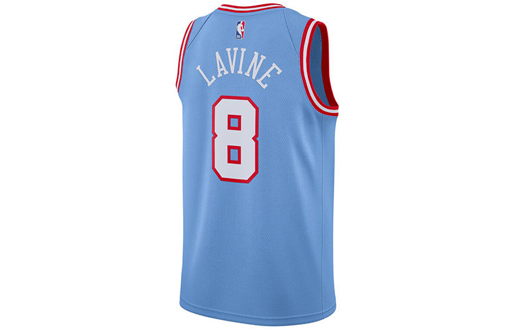 Nike NBA City limited Jersey SW Fan Edition 2019-2020 Season Chicago Bulls Zach LaVine No. 8 Blue AV4628-449