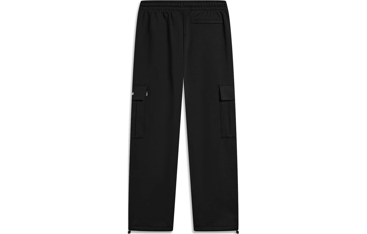 Li-Ning Skateboard Logo Cargo Pants 'Black' AKLT951-2