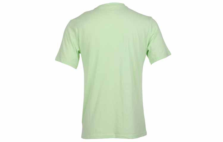 Men's Converse Renew Alphabet Printing Short Sleeve Green 10019649-A01