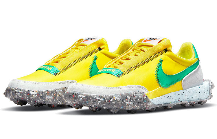 (WMNS) Nike Waffle Racer Crater 'Yellow Strike Roma Green' CT1983-701