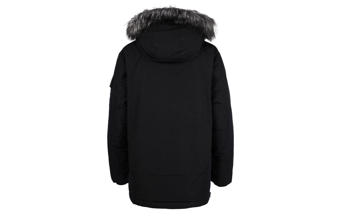 New Balance Warm Long Down Jacket 'Black' NPA46021-BK