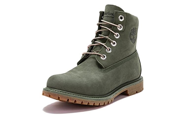 (WMNS) Timberland Nellie 6 Inch Waterproof Boots 'Dark Green Nubuck' A44JU