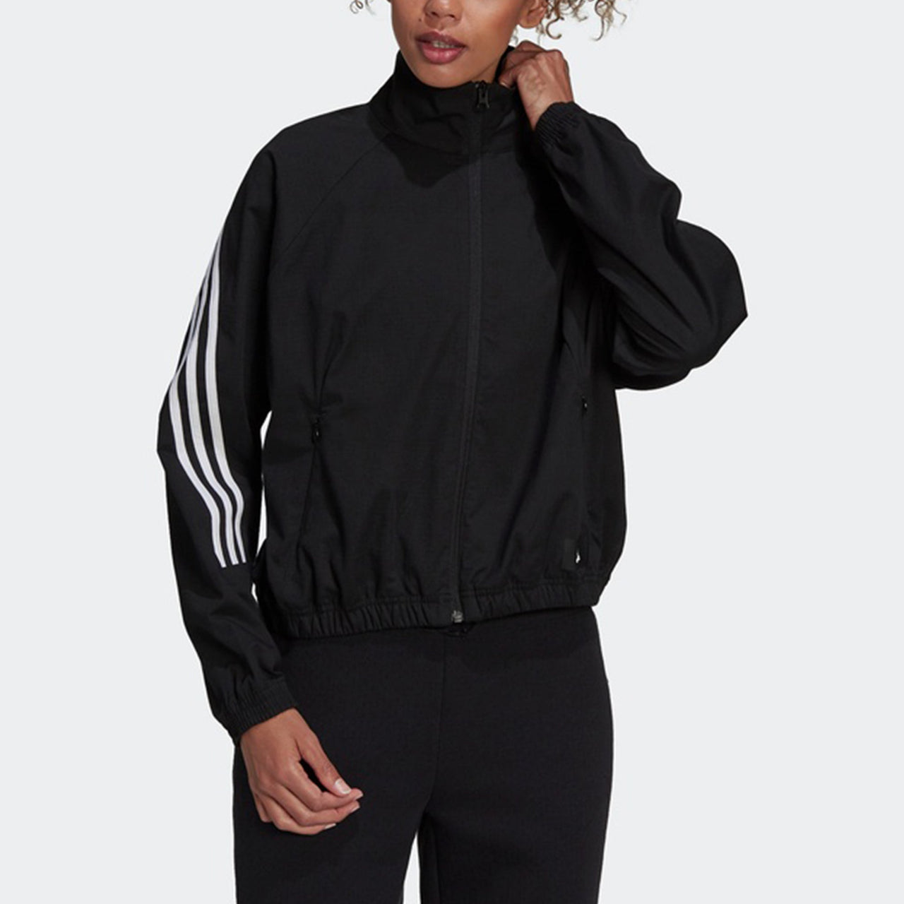(WMNS) adidas Fi Wv Tt Jacket Black GU9684