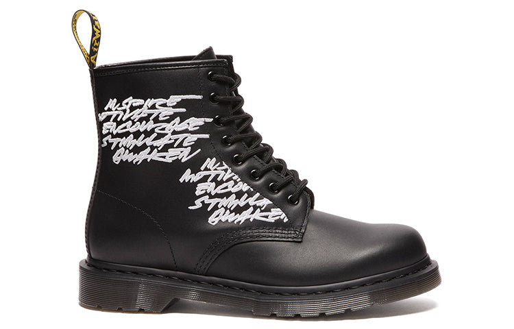 Dr. Martens Futura Laboratories x 1460 'Embroidered Black' 27596001