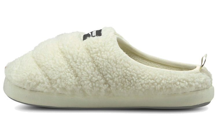 PUMA Scuff Sherpa Slippers 'Whisper White' 384943-01