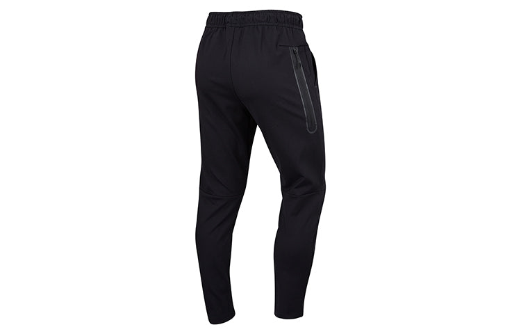 Nike Sportswear logo Casual Knit Drawstring Sports Long Pants Black CU4482-010